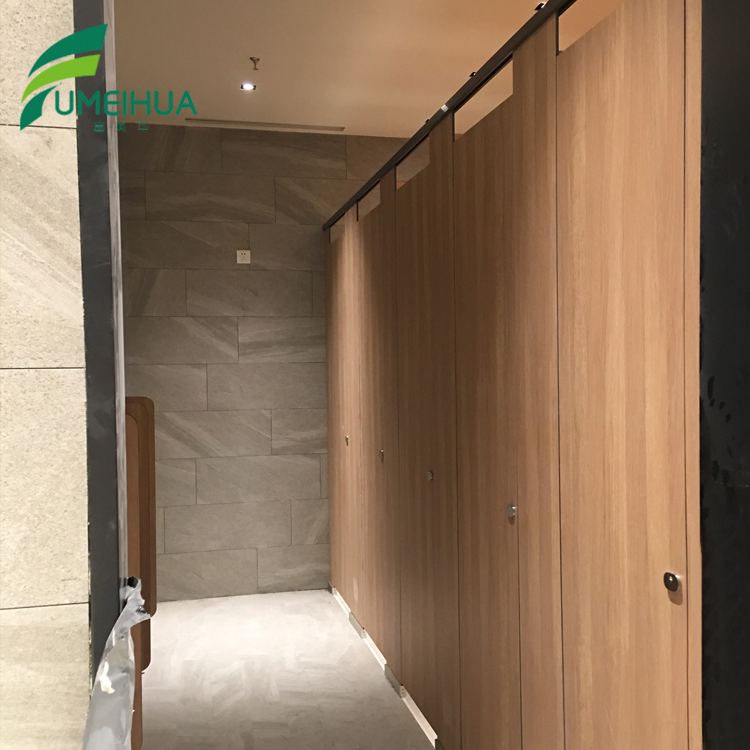 HPL Laminate Waterproof Door Public Toilet Partition