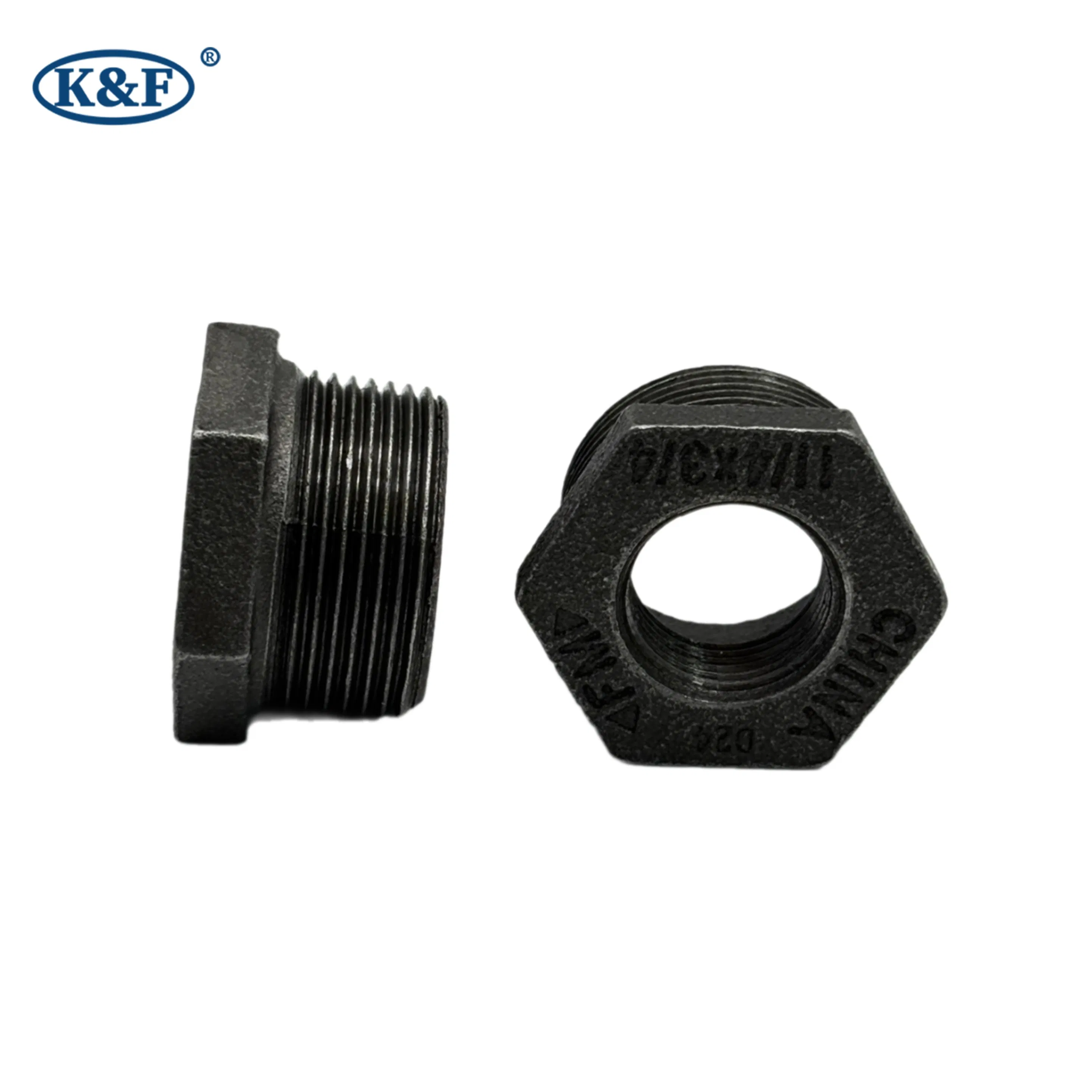 Kanaifu BS Malleable Iron Mi Pipe Fitting Bushing with European Standard