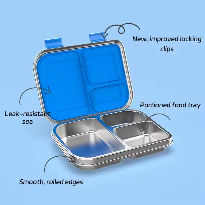 Ланчбокс Aohea из нержавеющей стали с термоизоляцией