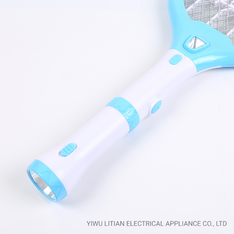 Best Selling Rechargeable Flashlight Mosquito Swatter with a Household for Mosquito Racket