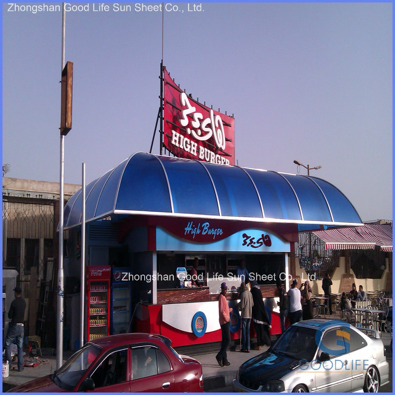 OEM Customized 16/18mm 3X-Wall Polycarbonate Hollow Sheets 2100*5800mm