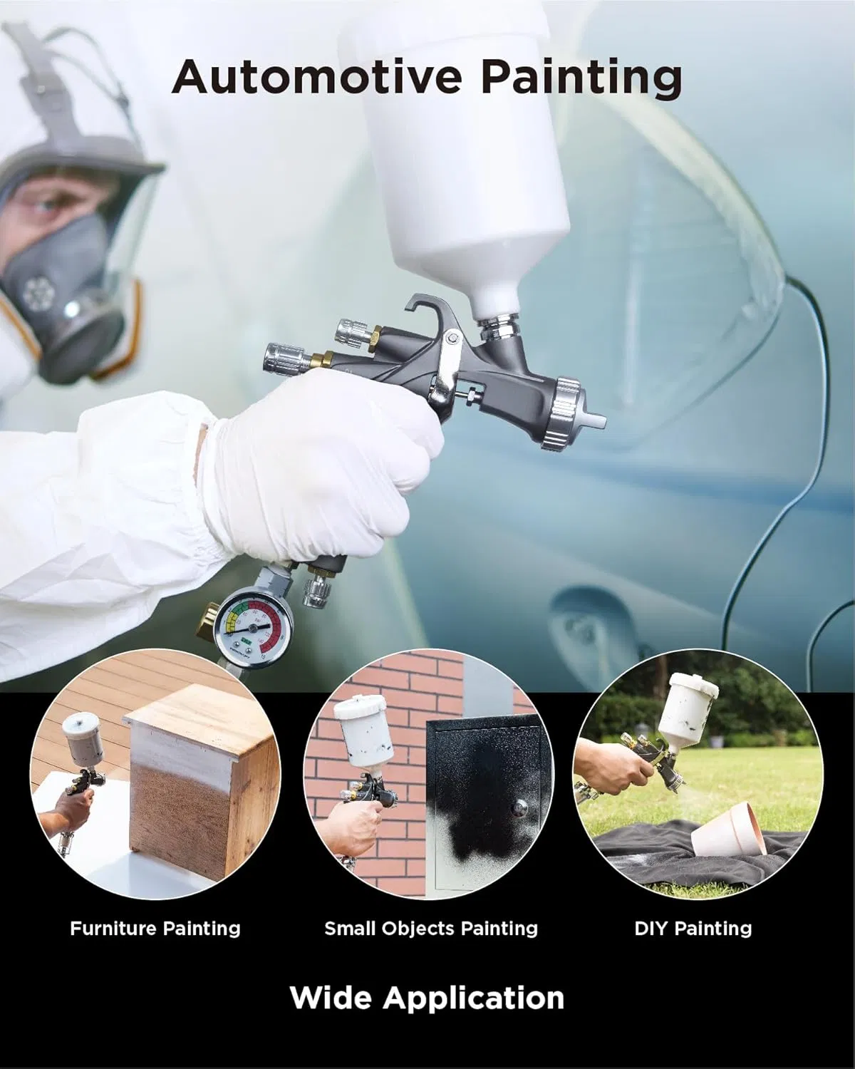 Пневматический краскопульт Cisivis Premium Kit