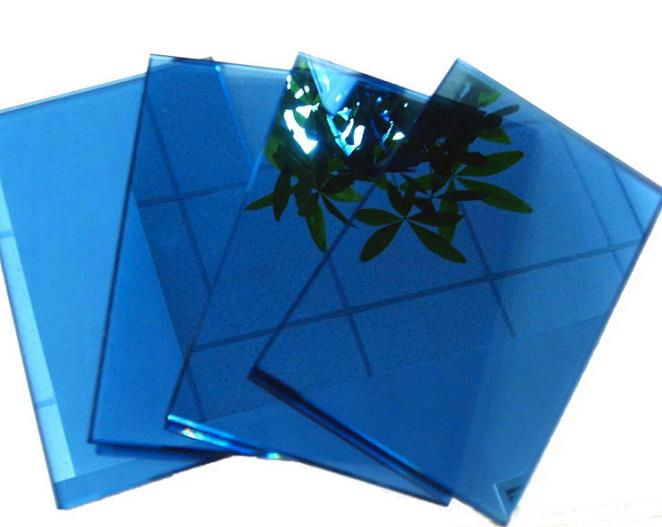 4mm Dark Blue Reflective Glass/Folat Glass/Building Glass/Window Glass