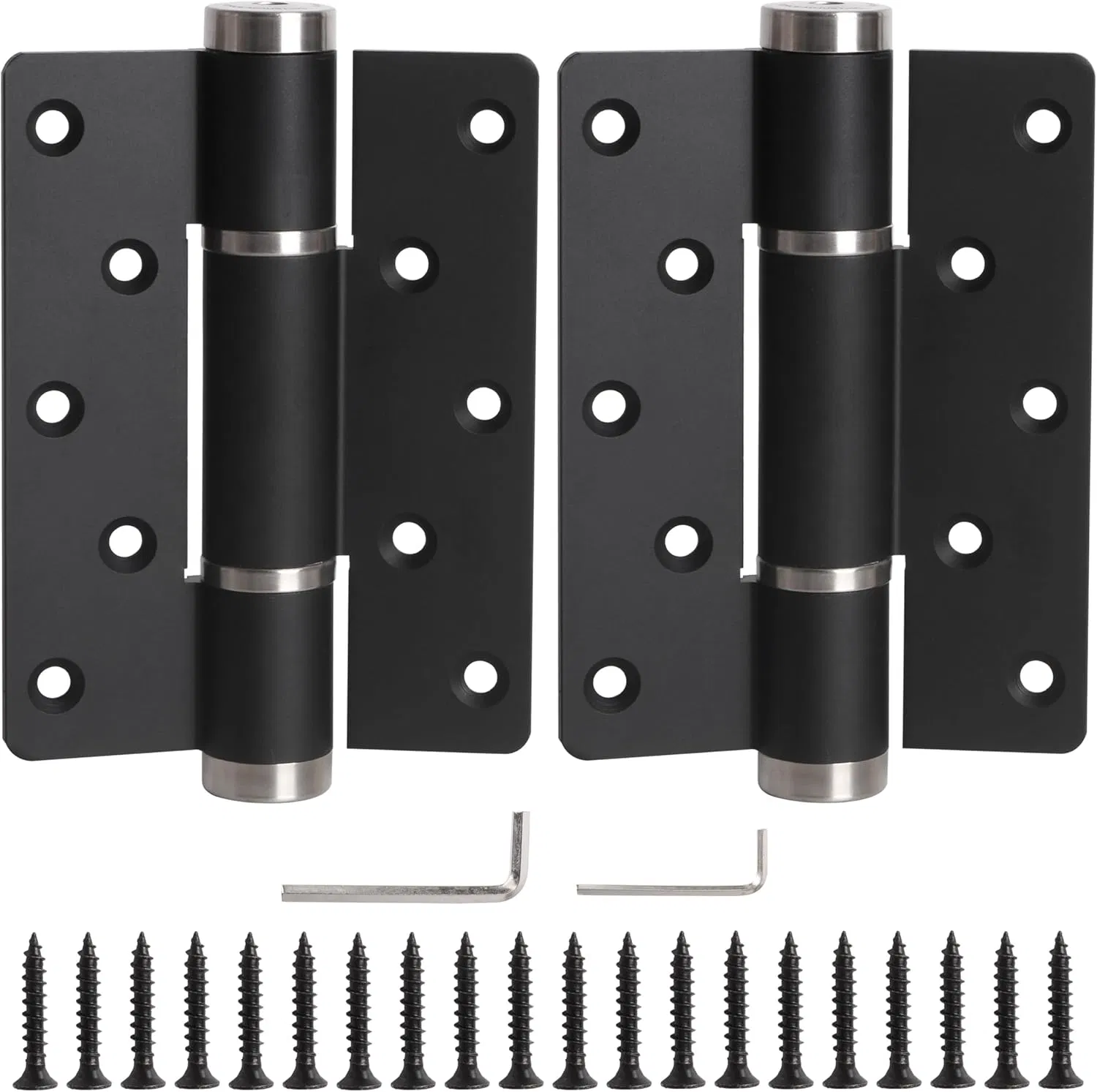 Flat-Opening Hydraulic Door Hinge with Buffer & Anti-Pinch Function