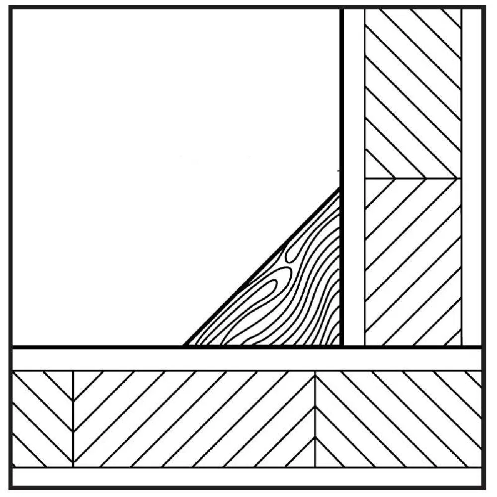 Shadow Gap Trapezoid Wood Reveal Moulding