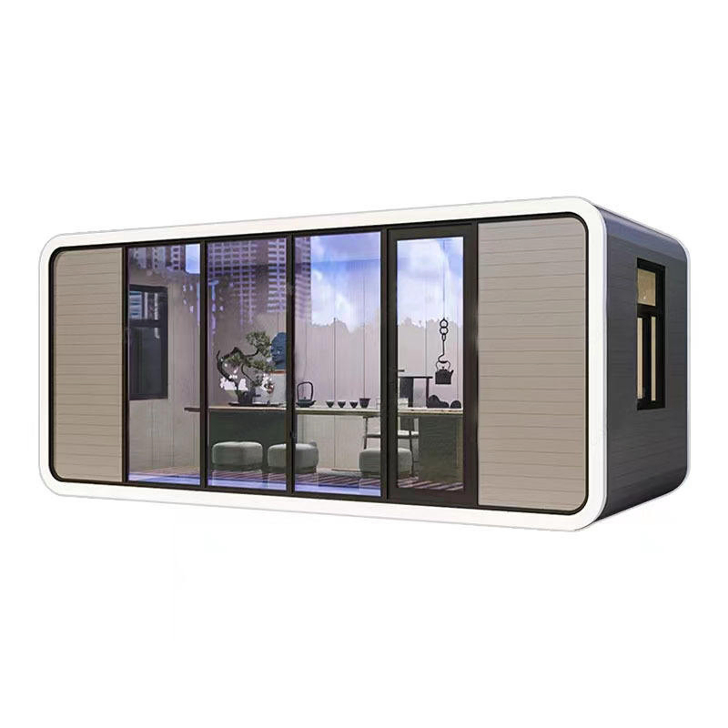 CE&ISO Certification Supplier Prefab Modular Detachable Mobile Portable Apple Cabin House for Global Developer Turnkey Project One Stop Solution House for Sale