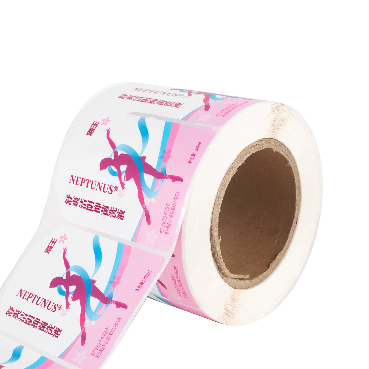 Factory Direct Self Adhesive Packaging Sticker Label in Roll