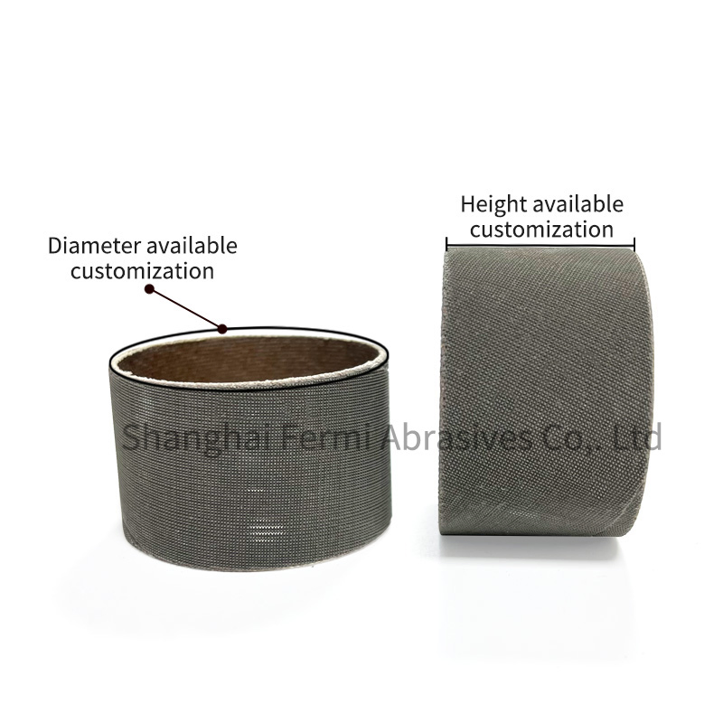 Trizact Abrasive Spiral Band for Stainless Steel Grinding Polishing