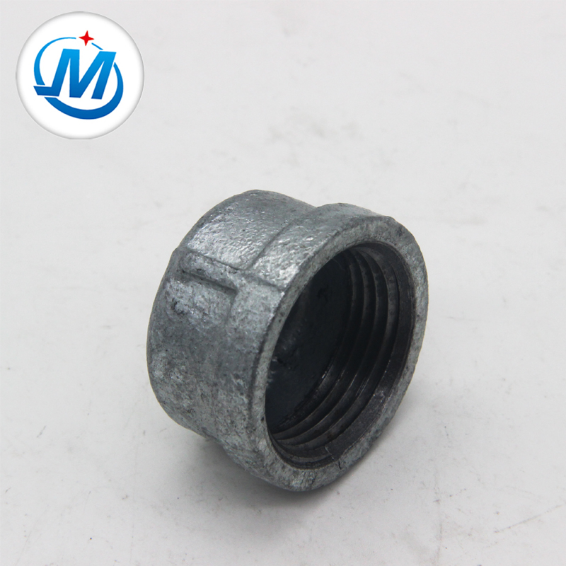 Pipe Fitting BS Standard Building Hardware3/4" Mallealbe Iron Threaded Cap End