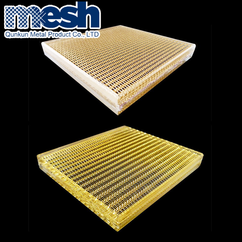 for Wine Cellar Laminated Glass Decorative Metal Mesh