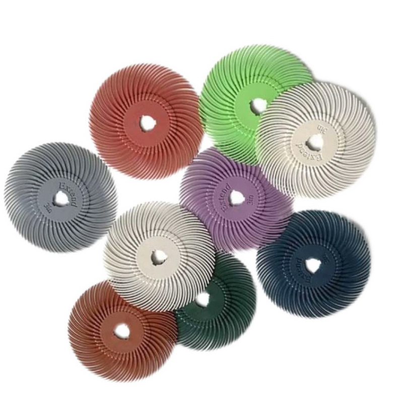 Полировальный круг 3 дюйма с радиальной щетиной