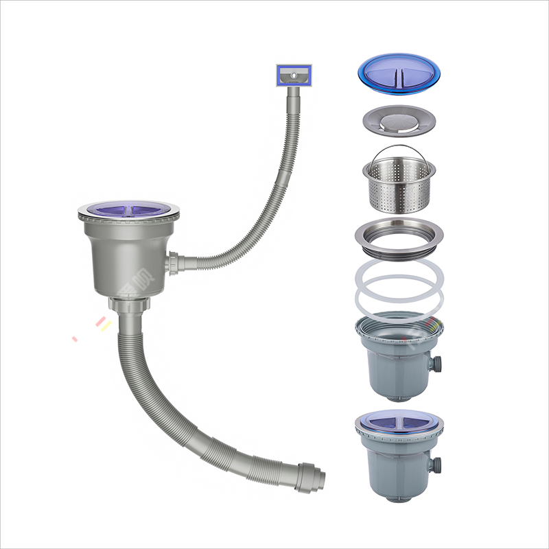 Modern 304 Stainless Steel Korean Kitchen Sink for Efficient Washing