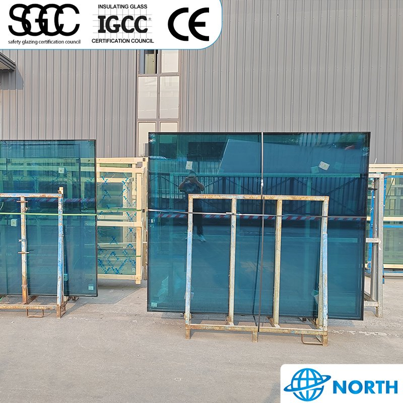 Wholesale Window Low E Double Wall Laminated 1 Inch Tempered Curved Double Vacuum Insulated Glass