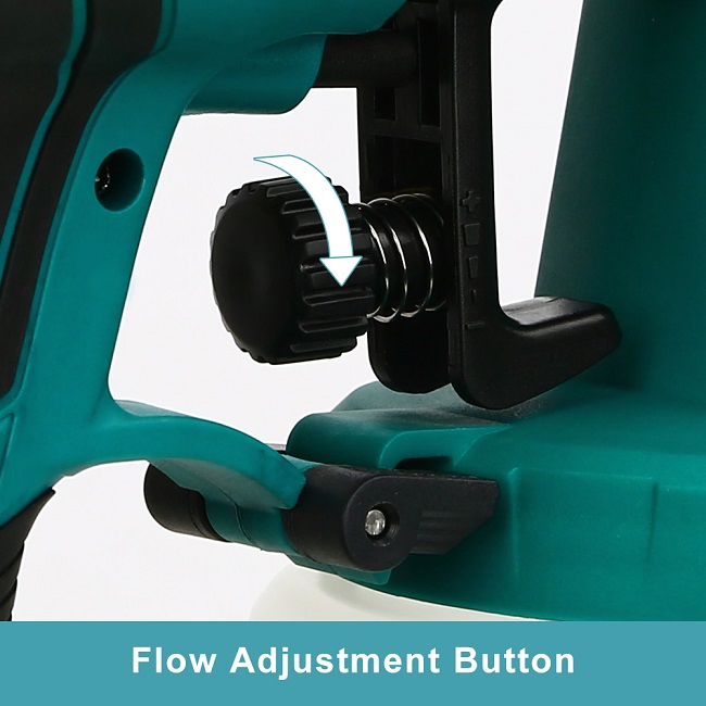 Liangye Rechargeable Battery Power Tools 18V Airless Portable HVLP Paint Spray Gun