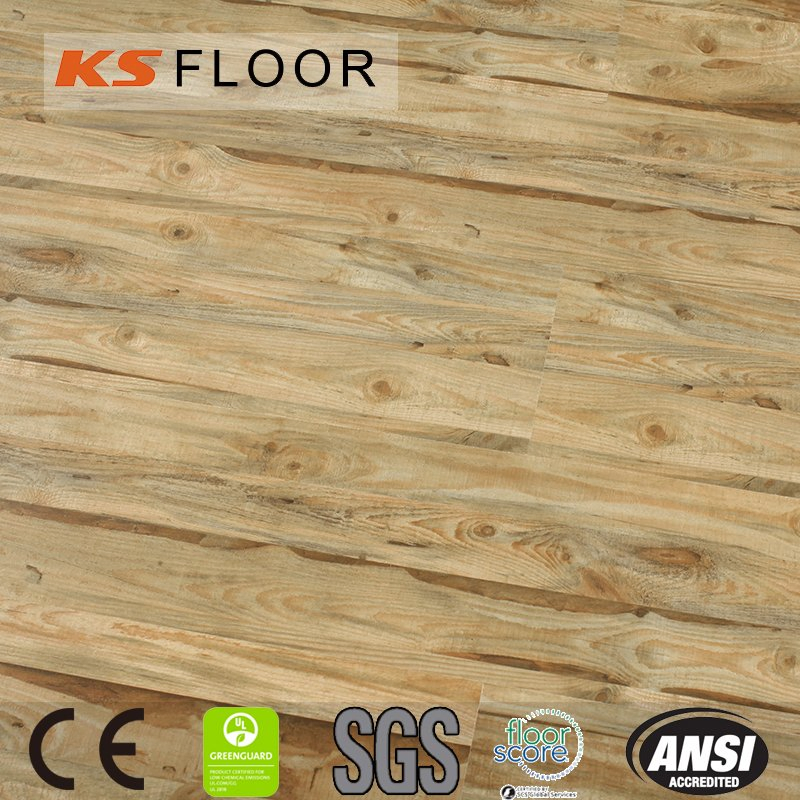 B717 Laminate Floorings 12mm E1 V-Groove HDF Colour Laminate Floorings