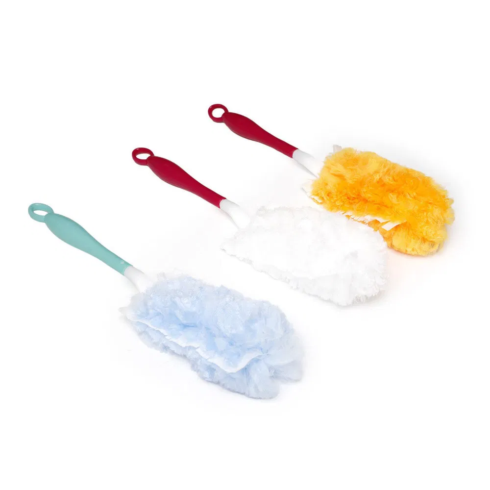 Practical Antibacterial Microfiber Handheld Cleaning Duster for Dining Table