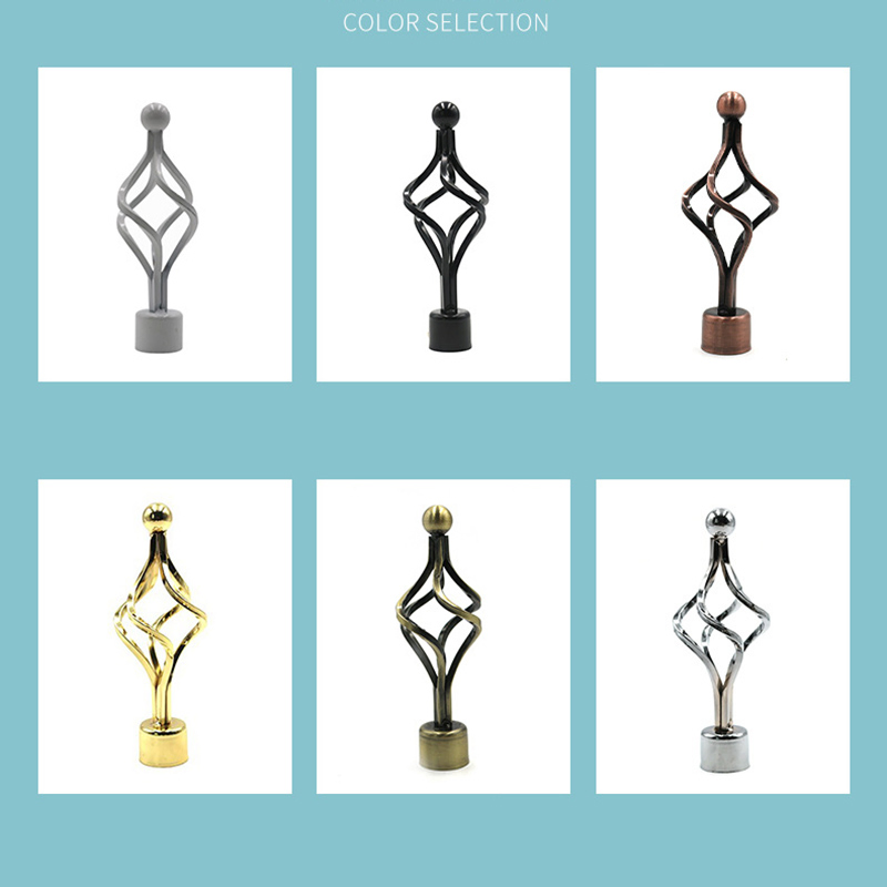 16-19mm Antique Brass Iron Coated Curtain Rod Exextendable Curtaine Rod