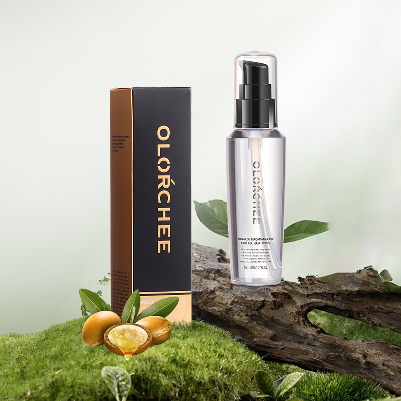 100% Pure Moroccan Argan Oil Hair Repair Serum Moisturizing Smooth