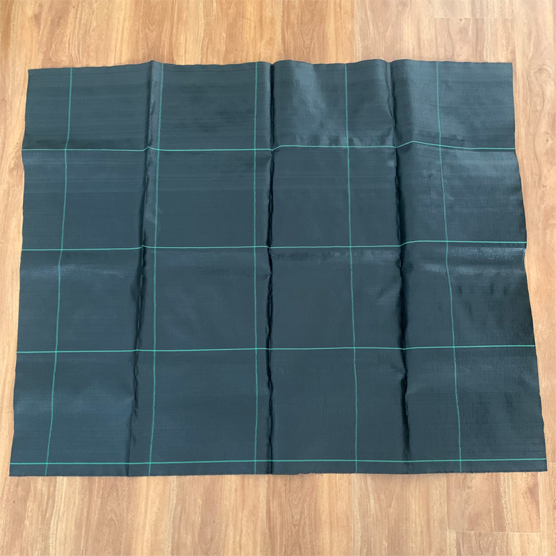 1X50m Woven Ground Cover Landscape Fabric Heavy PP Weed Barrier Garden Mat