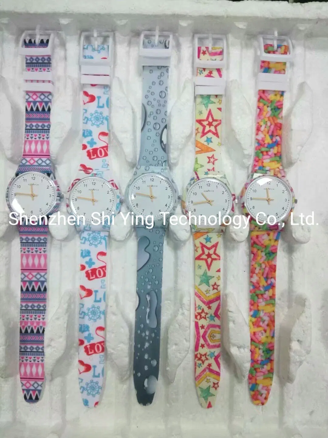 Cheap Promotion Waterproof Fashion Quartz Plastic Watches with Japan Movement