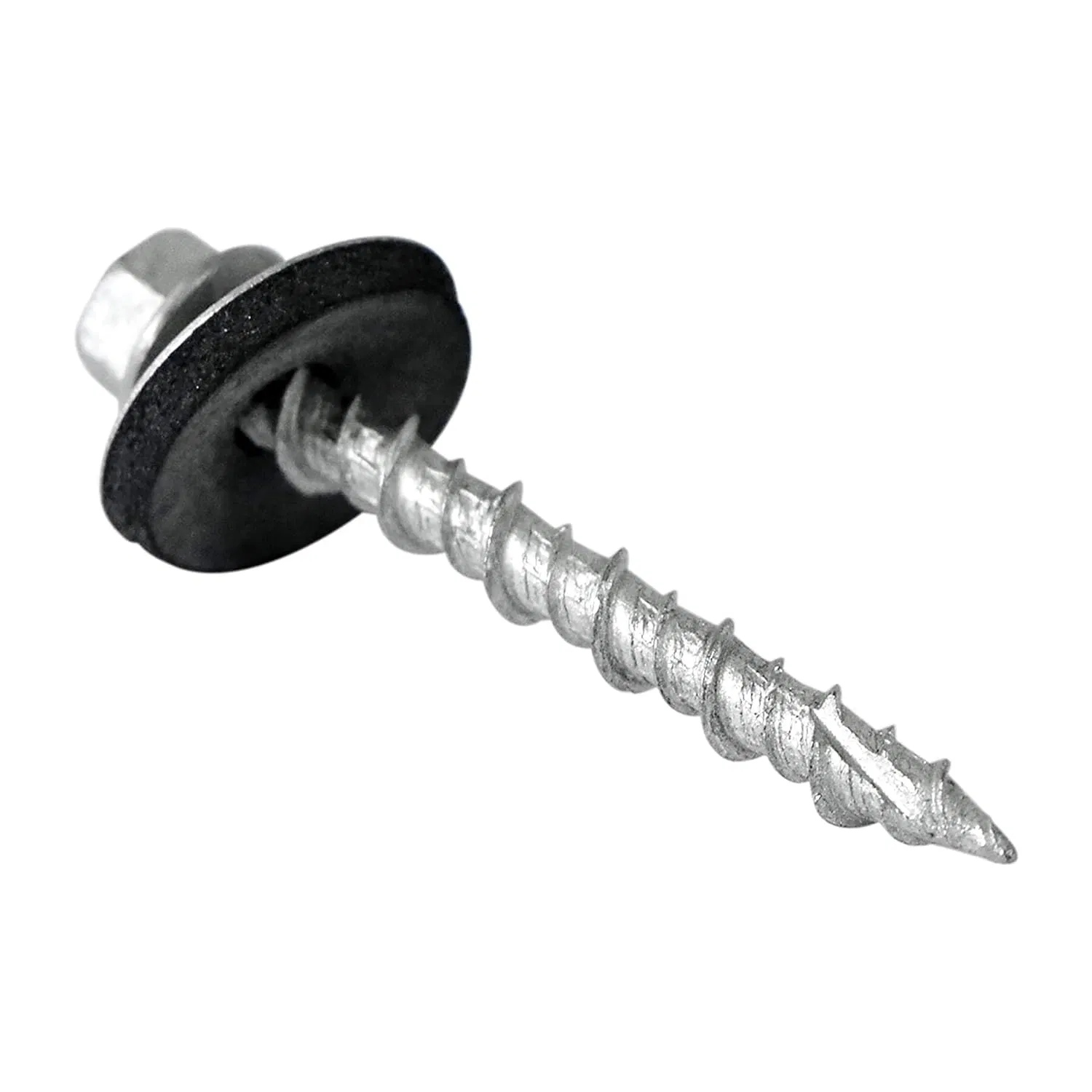 Sheet Metal Roof Screws Washers Included Fully Threaded External Hex Roofing Screws