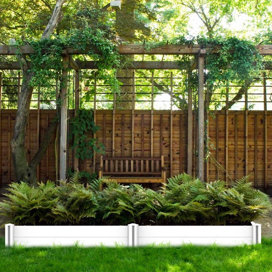 Outdoor UV Proof Vinyl PVC Plastic Raised Garden Bed