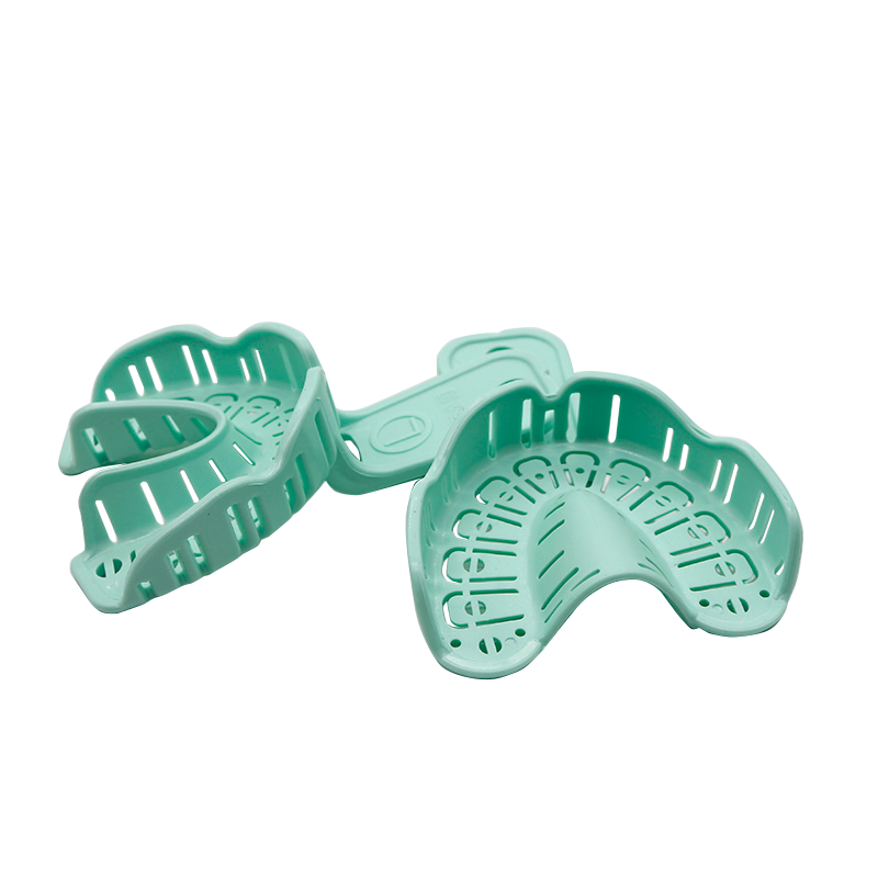 Disposable Plastic Dental Implant Impression Tray Kit Rim Locks with L/M/S Size