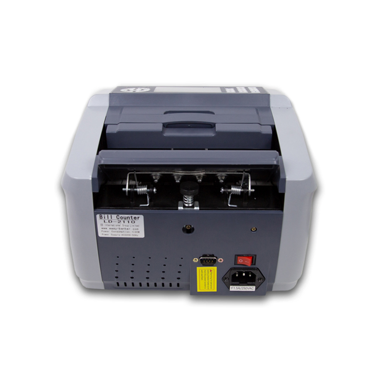 LD-2110 ROHS Counterfeit Money Detector Euro Bill Counter with LCD Display Note Counting Machine for Banks