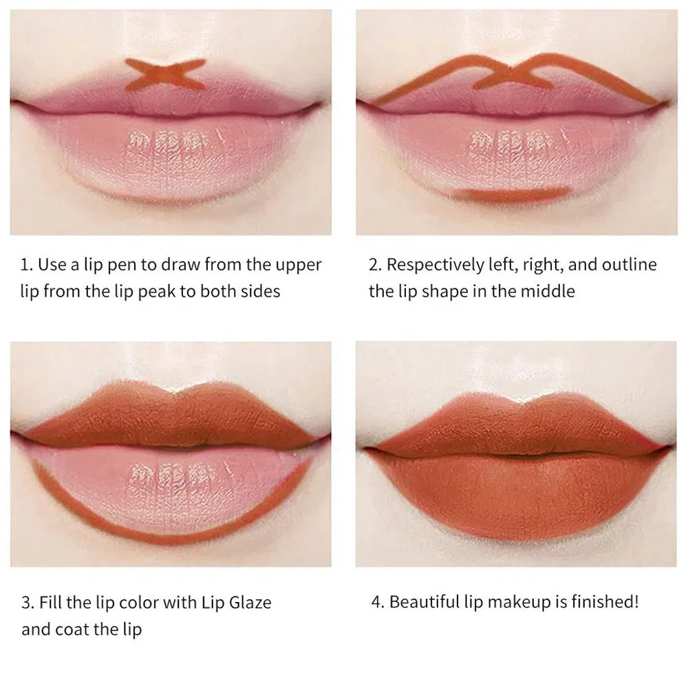 Vegan Retractable Lip Liner Pencil for All-Day Wear
