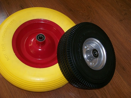 Popular Good Appearance Best Quality PU Foam Wheel for Wheelbarrow (3.50-4)