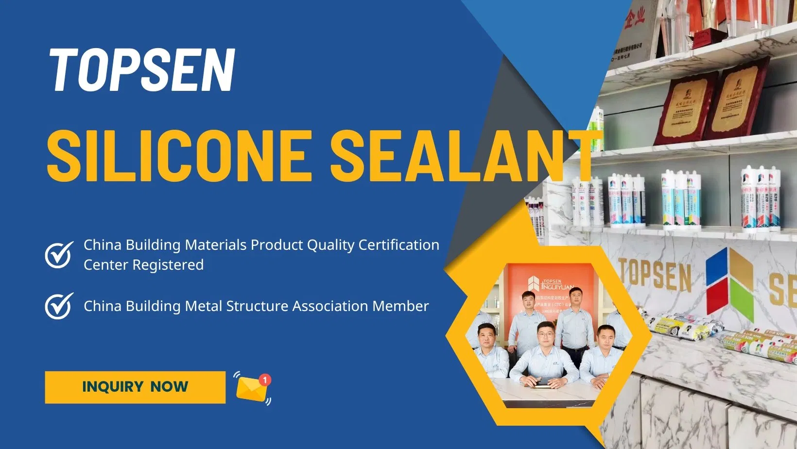Free Samples White Clear Black Construction Use Gp Silicone Sealant Adhesive