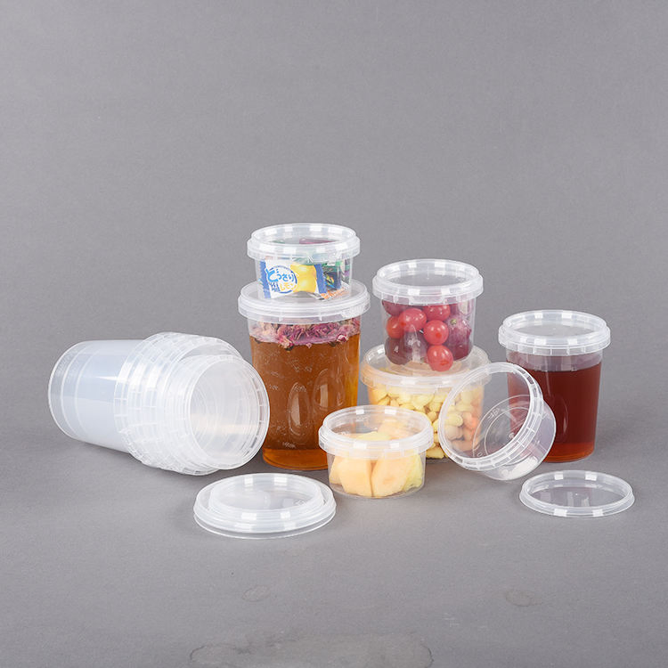 Microwave Disposable Deli Bowl Takeaway Hot Soup Restaurant Plastic Food Containers