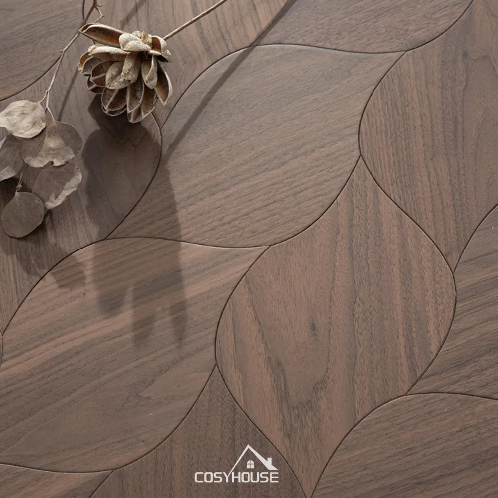 Инженерная паркетная доска Dark Walnut под лист