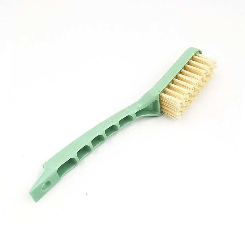 10PCS Long Handled Plastic Multifunctional Non Damaging Shoe Soft Bristle Cleaning Brush