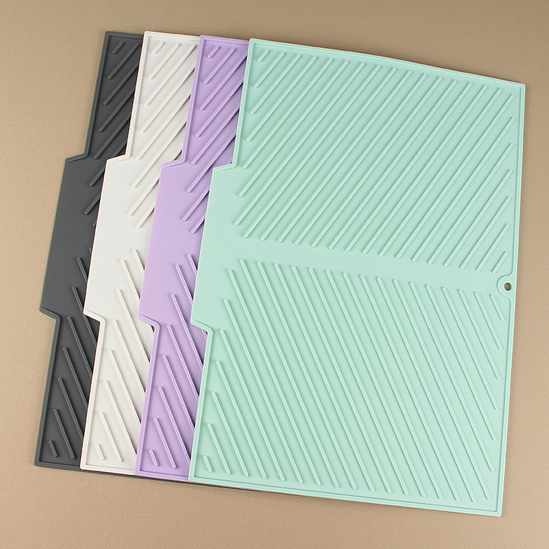 Силиконовый впитывающий коврик для раковины