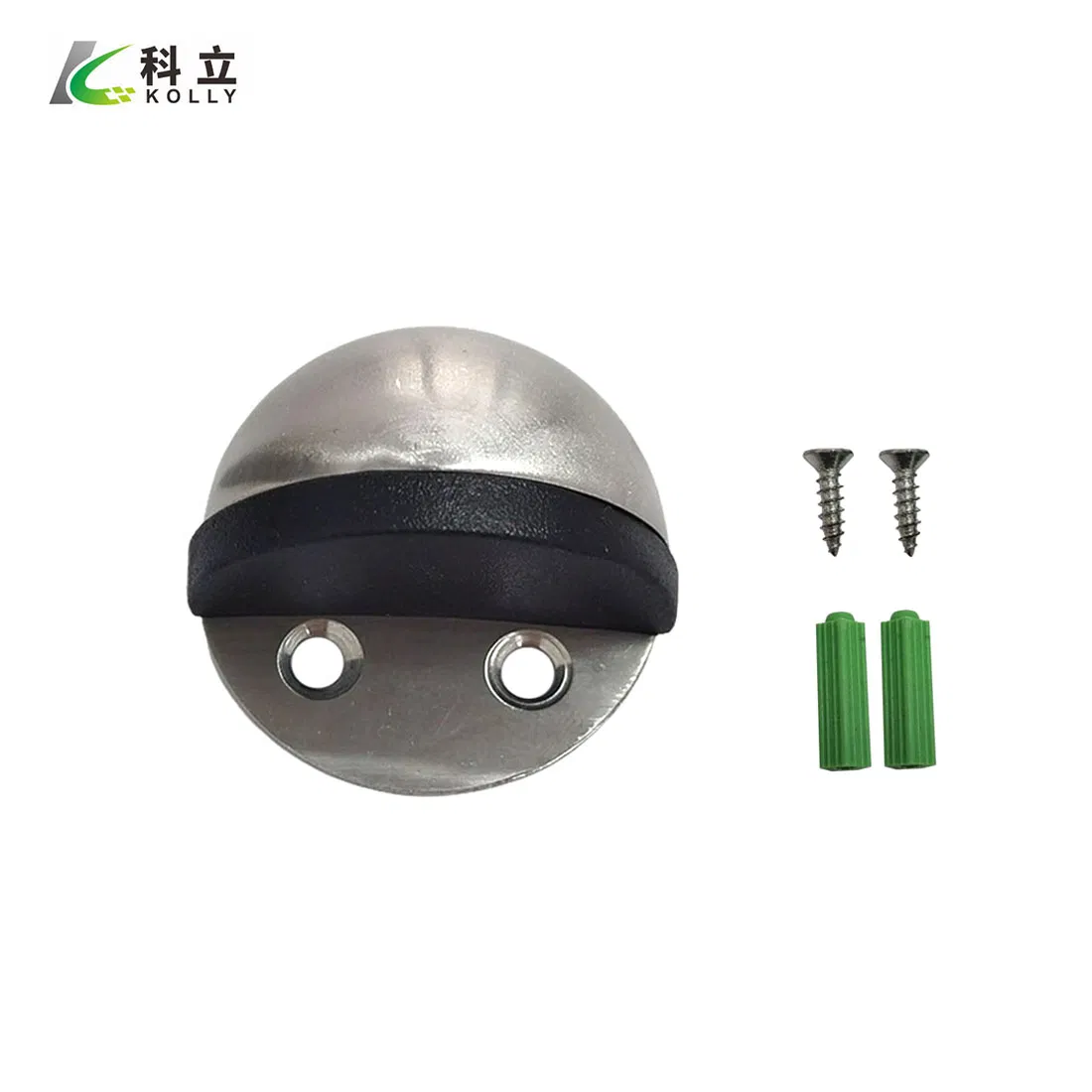 Child-Proof Stainless Steel Door Stopper for Home and Apartment Safety