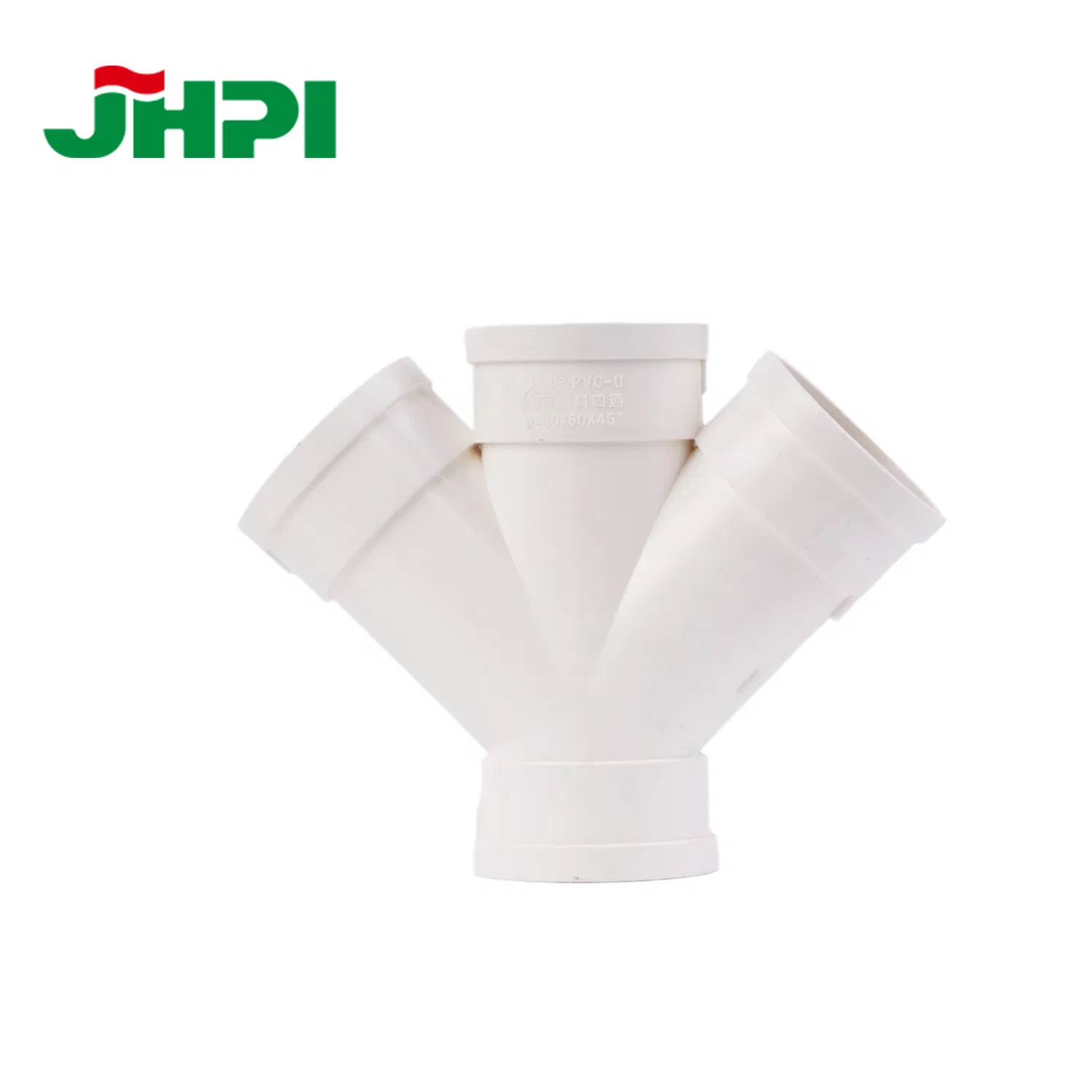 China OEM White PVC Connection Drainage Control Water Flow Plastic Drain Pipe Fitting