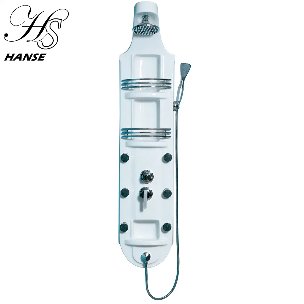with Ceiling Shower Head Acrylic Backplane Shower Set Panel