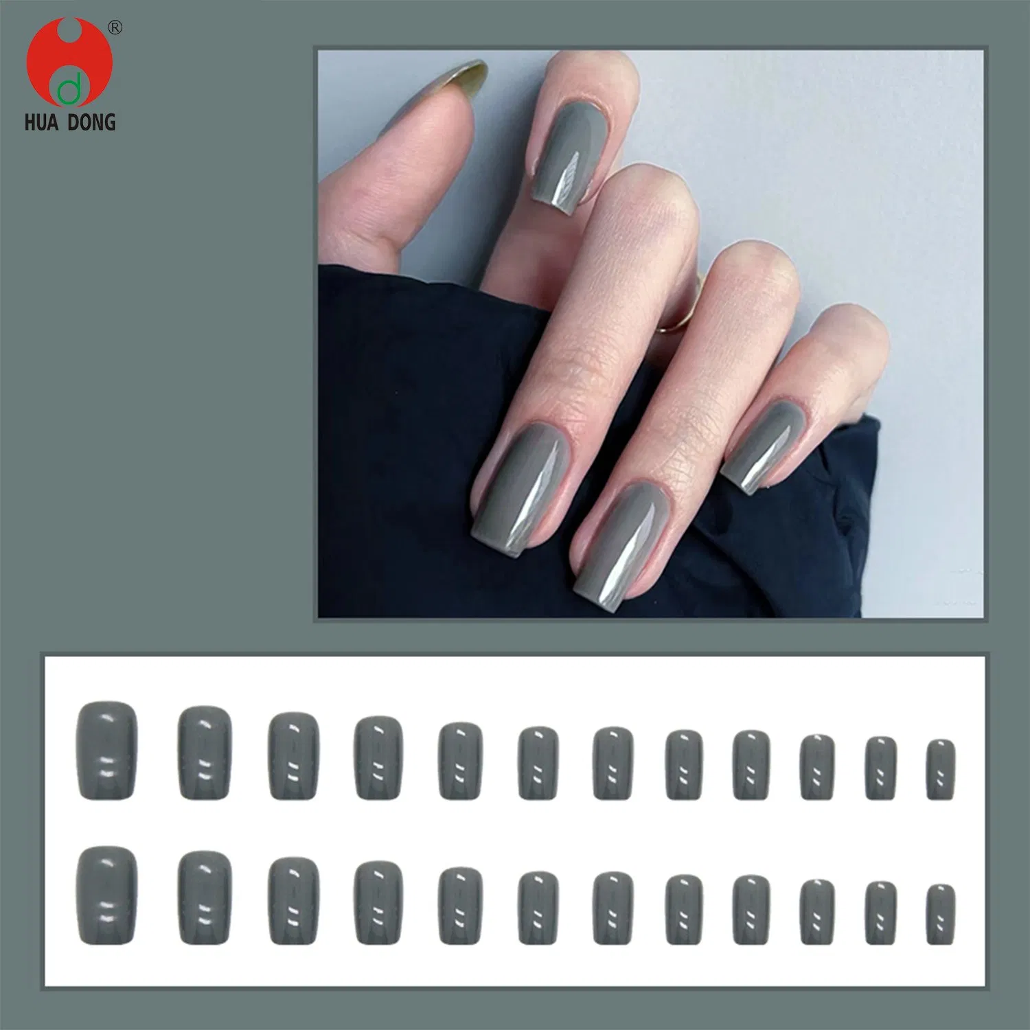 High Quality Wholesale Nail Extensions DIY Beauty Nail Luxury Nail Tips Non-Toxic Nail Tips Quick-Apply Nails Nail Enhancements Artificial Nails Nail Decoration