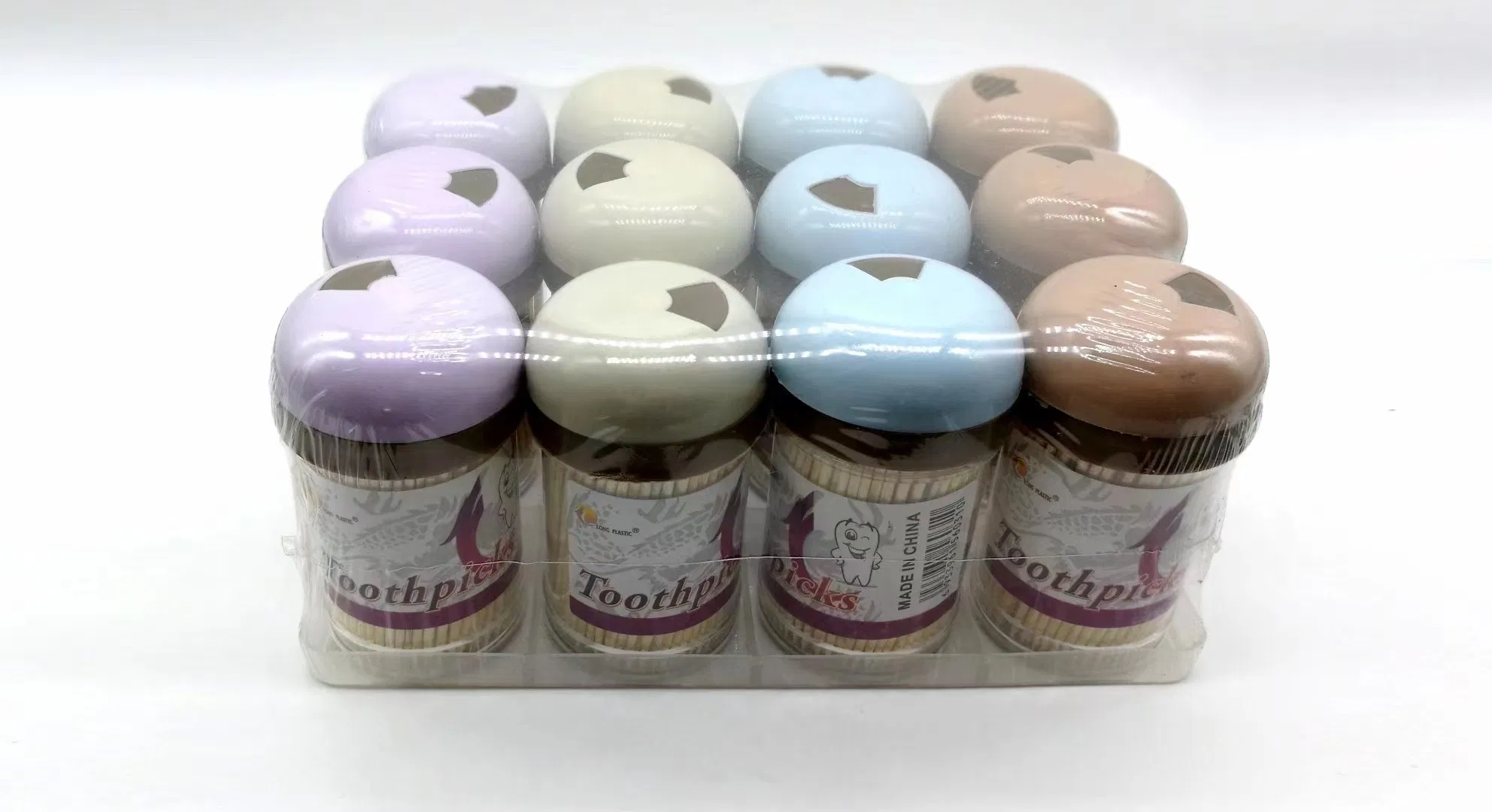 Экологичные бамбуковые зубочистки, биоразлагаемые