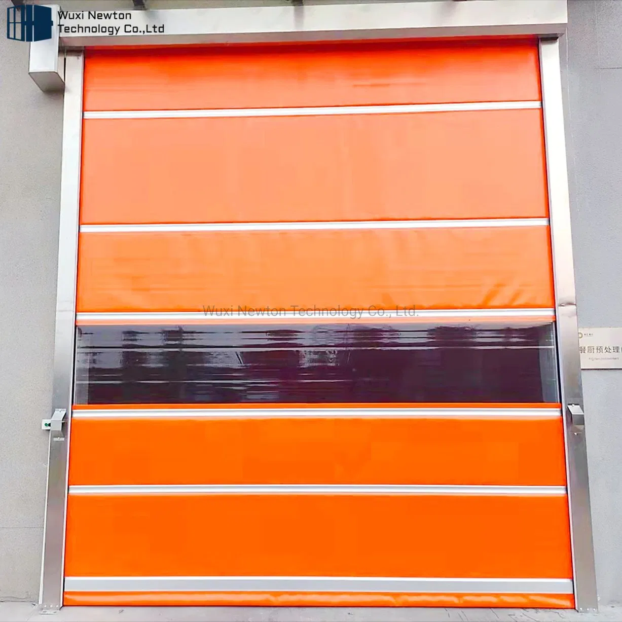 Electric Roll up Fast Polycarbonate Automatic PVC High Speed Door