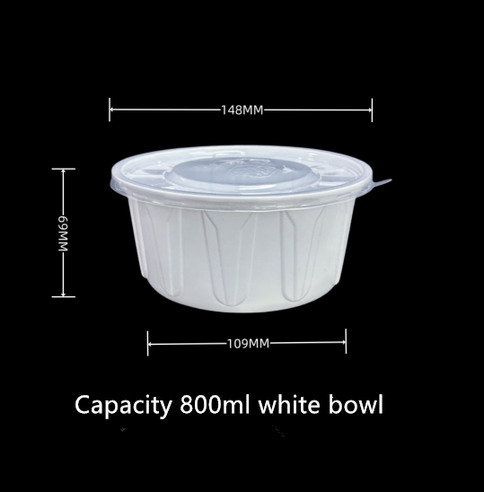 Eco-Friendly Biodegradable Plastic Food Containers for Snacks 2.