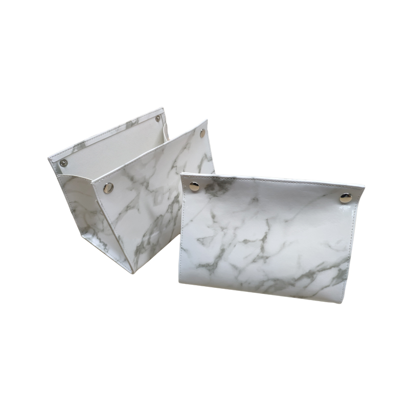 PU Leather Fashion Luxury Custom Tissue Holder Tissue Bag
