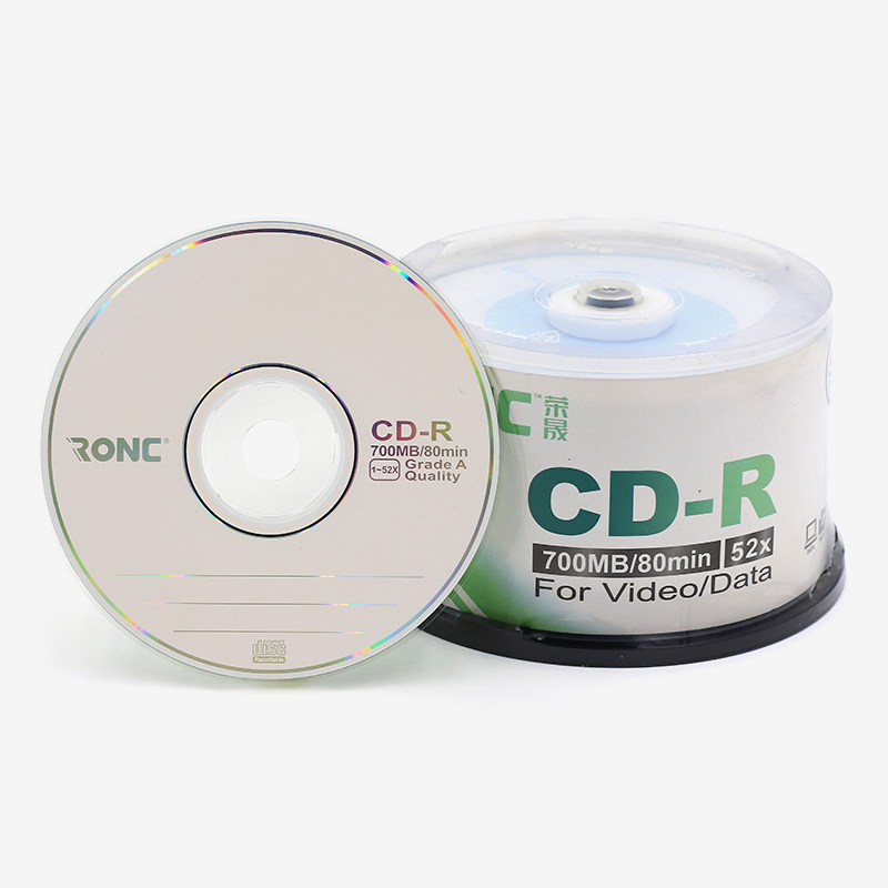 Оптовые CD-R 700MB 52x, чистые для записи