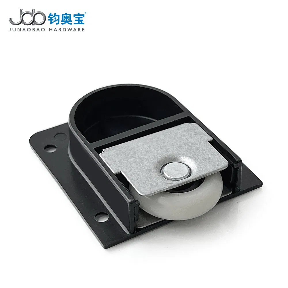 Junaobao Foshan Furniture Hardware Plastic Light Duty Sliding Door Roller for Wooden Cabinet