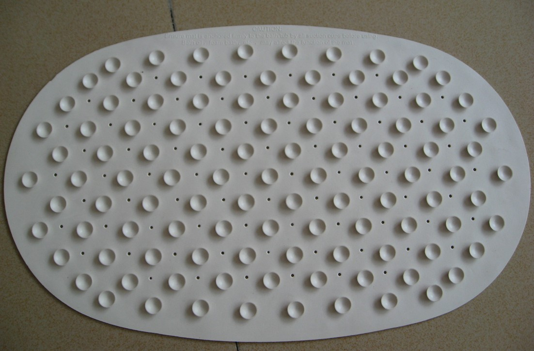 Durable Bathroom Shower Anti Slip Water Proof Natural Rubber Shower Mat