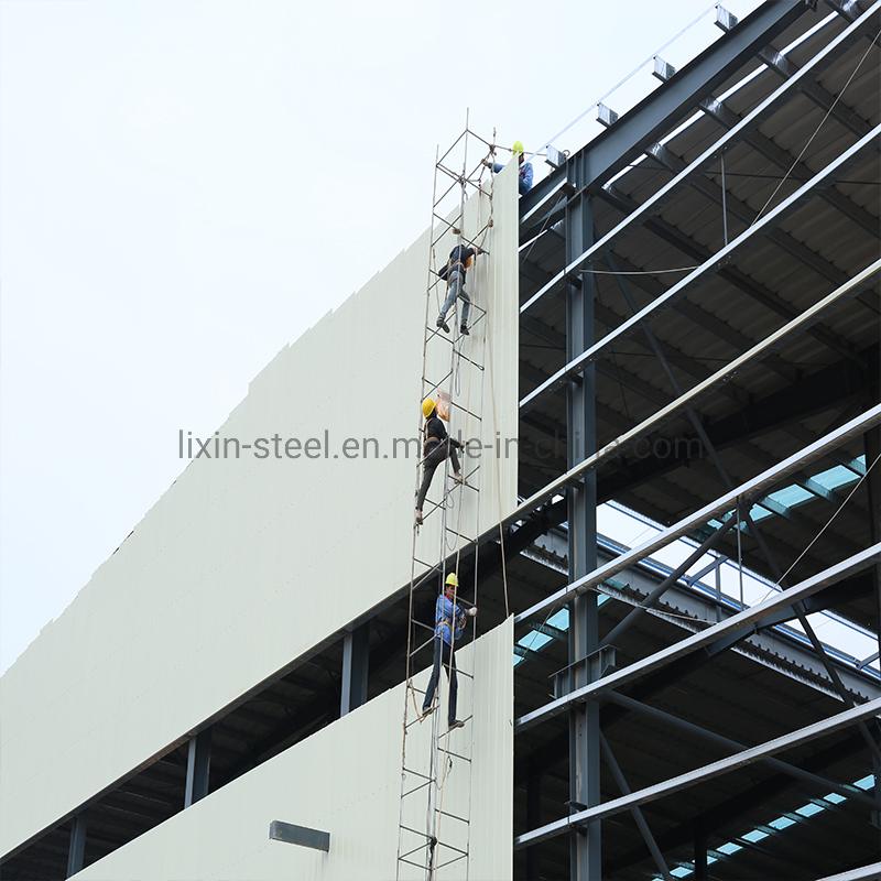 Hurricane Resistance Steel Structure Roof Prefab House Steel Building Warehouse