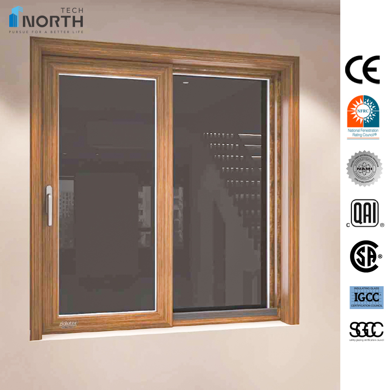 High Quality Big PVC Ultra Slim Silver System Metal Window/Aluminium Casement Window/ UPVC Sliding Windows