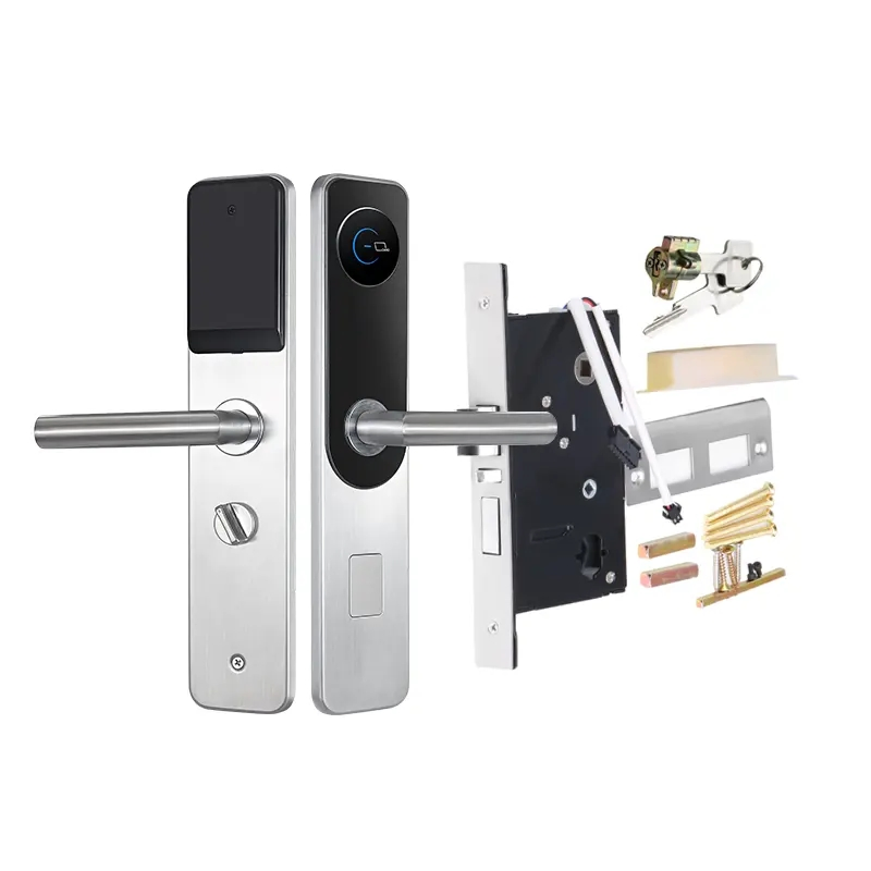 Hotel Room Lock Intelligent Electronic Safe Hotel Door Lock with Software and Card Encoder