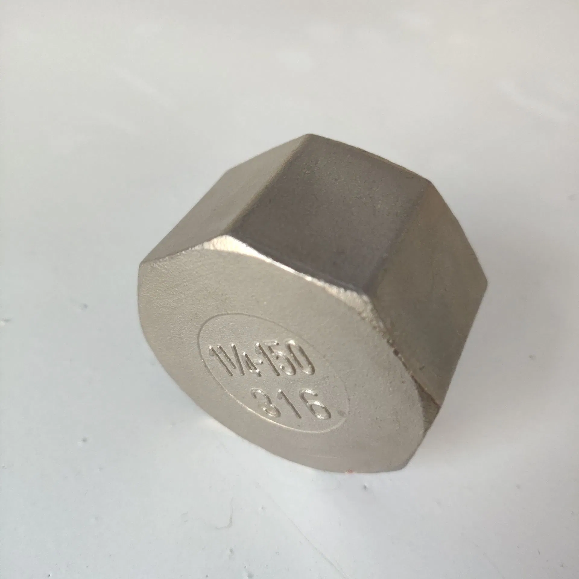 OEM 150lb Bsp / NPT Threaded Hydraulic Stainless Steel Cap